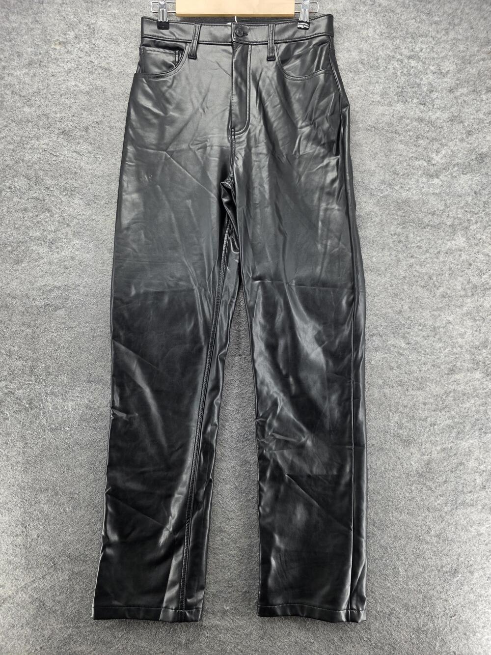 Abercrombie & Fitch Pants Womens 6 Tall Black Dress Pants Straight 31 In